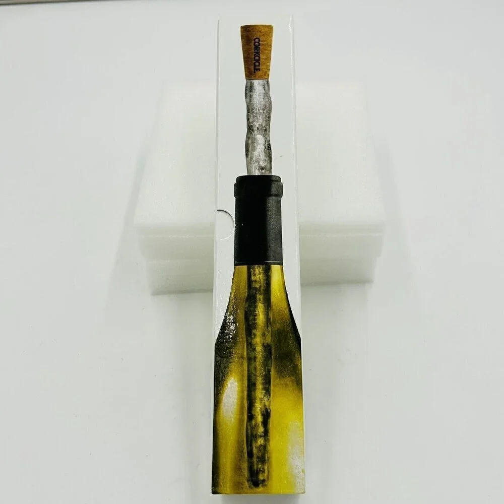 Corkcicle Wine Chiller For Perfectly Chilled Wine with Cork End Stopper Reusable
